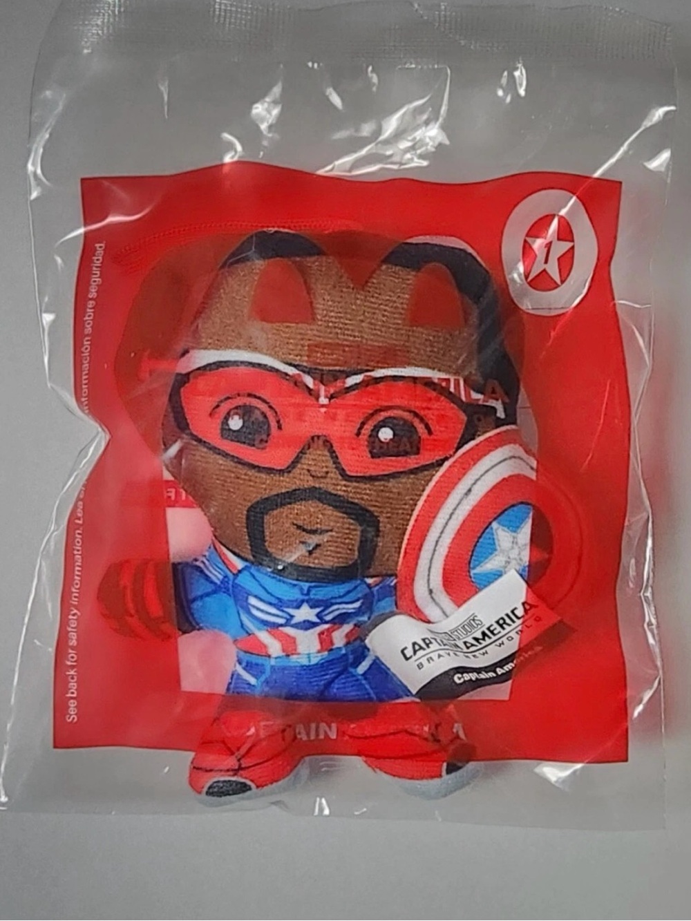 Captain America #7 Marvel Collectible 2024 McDonalds Happy Meal Toy